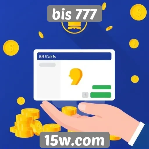 Métodos de pagamento aceitos no bis 777